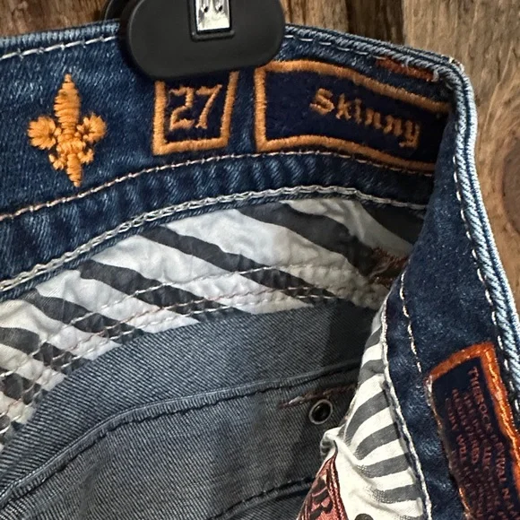 Rock Revival Faded Indigo Slim Jeans - Picture 3 of 6